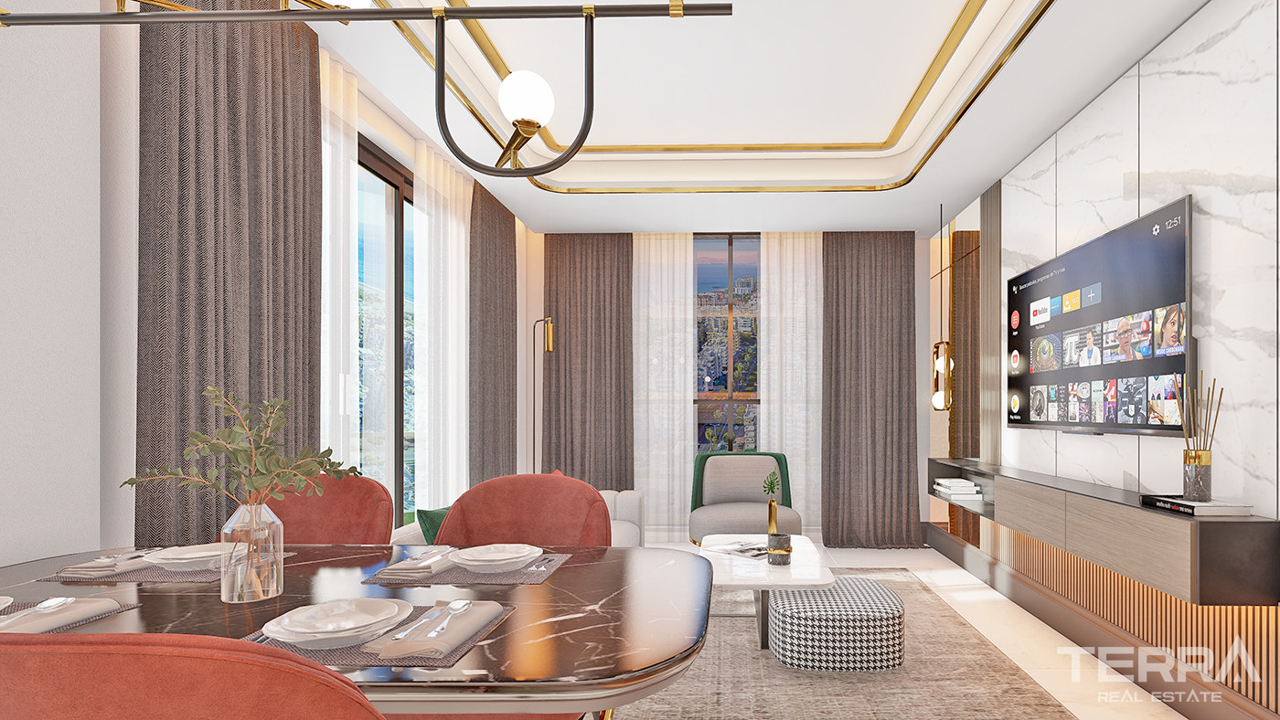 Apartments Within Walking Distance to the Beach in Mahmutlar, Alanya - 54814