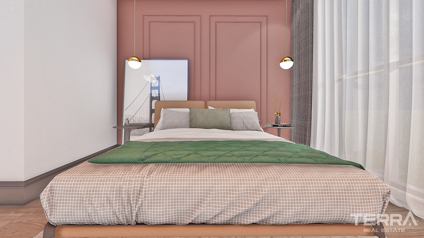 Apartments Within Walking Distance to the Beach in Mahmutlar, Alanya - 54828