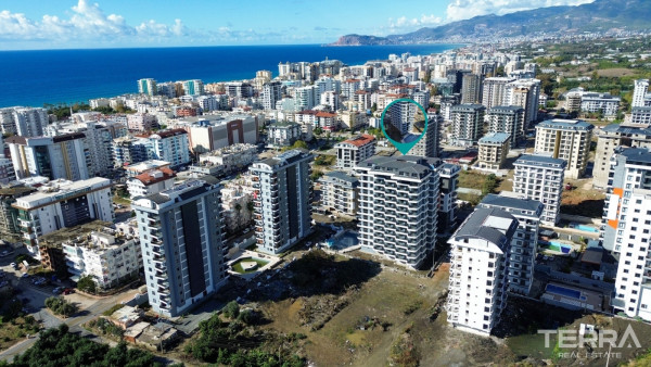 Apartments Within Walking Distance to the Beach in Mahmutlar, Alanya