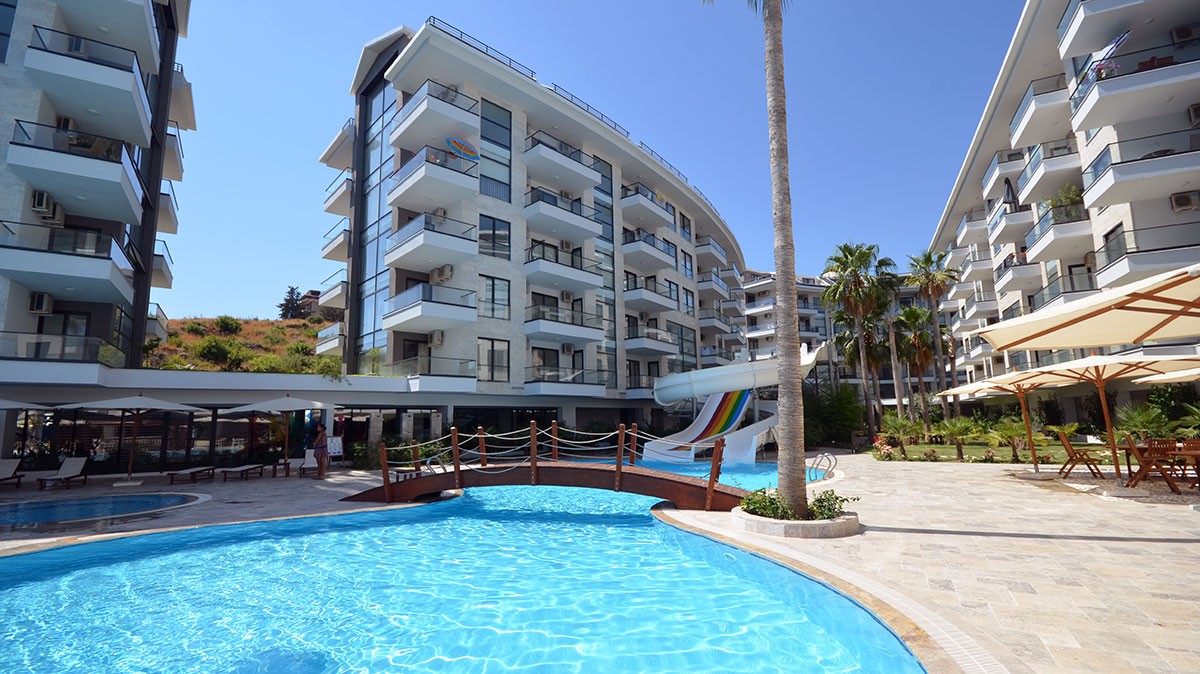 Aqua Residence — Sea View Apartments for Sale in Kestel, Alanya - 950