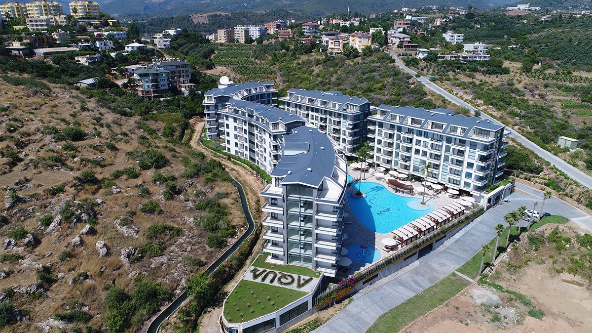 Aqua Residence — Sea View Apartments for Sale in Kestel, Alanya - 983