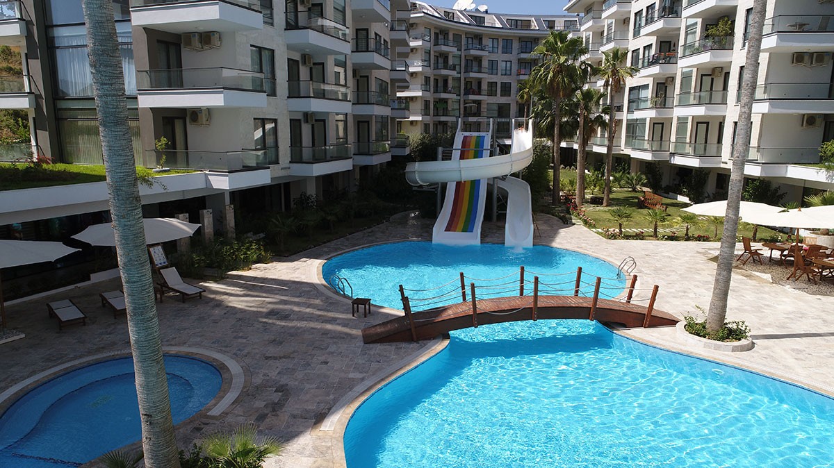 Aqua Residence — Sea View Apartments for Sale in Kestel, Alanya - 1003