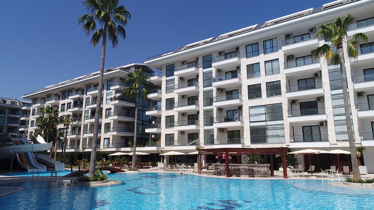 Aqua Residence — Sea View Apartments for Sale in Kestel, Alanya - 1006