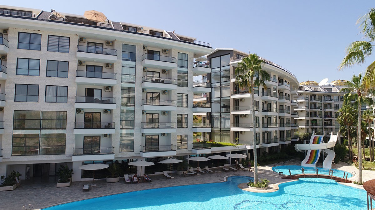Aqua Residence — Sea View Apartments for Sale in Kestel, Alanya - 1008