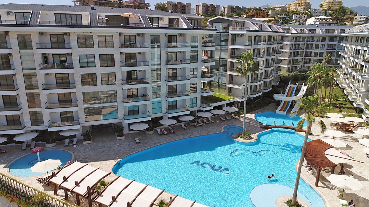Aqua Residence — Sea View Apartments for Sale in Kestel, Alanya - 1009