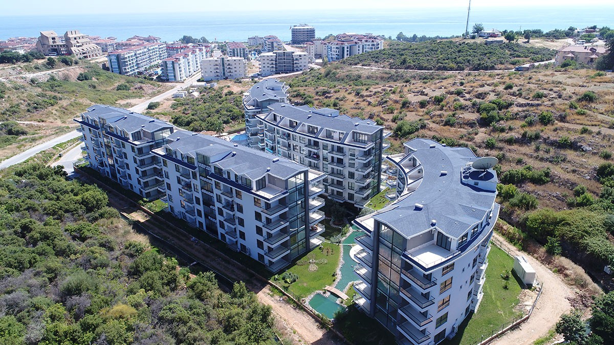 Aqua Residence — Sea View Apartments for Sale in Kestel, Alanya - 1011