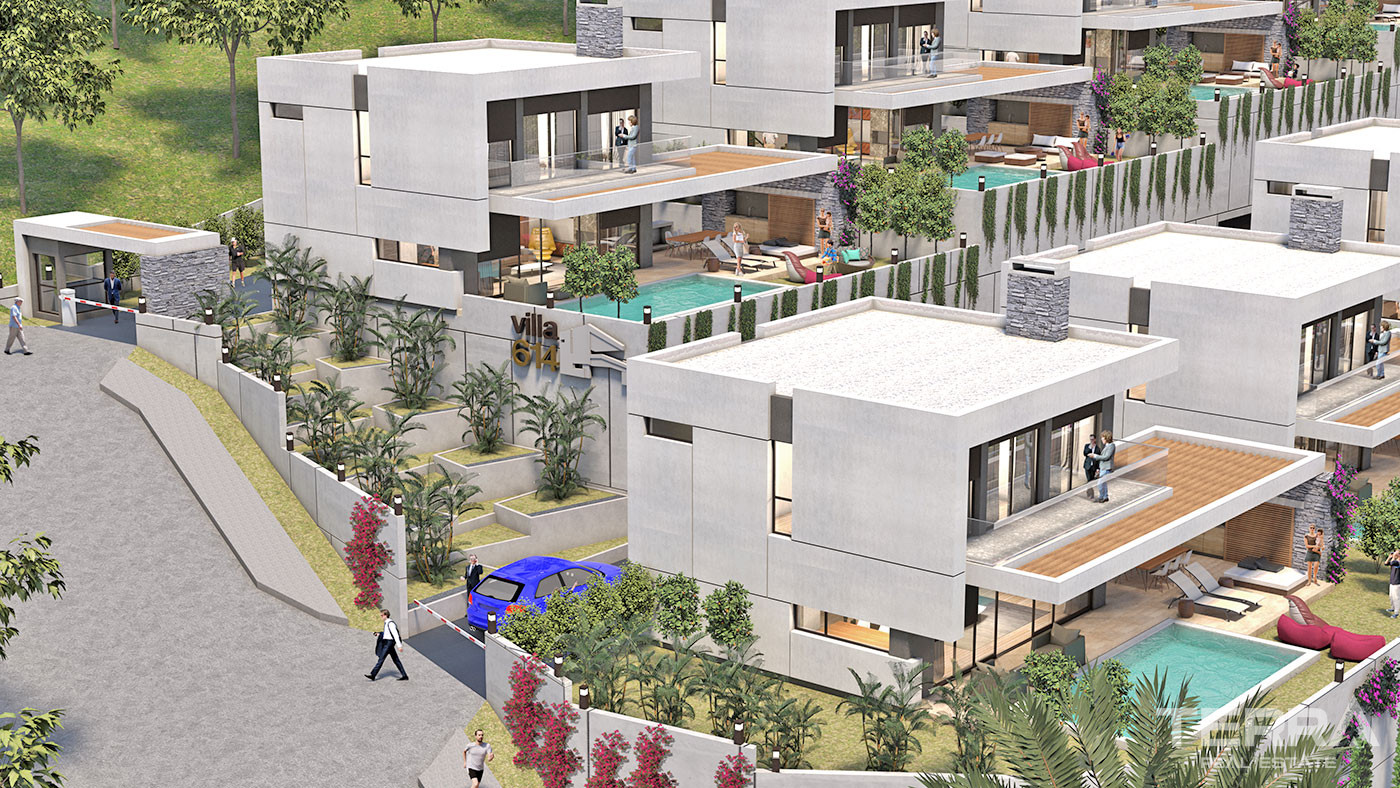 Infinity Villas – Sea View Villas for Sale in Alanya, Kargıcak, Turkey - 63435