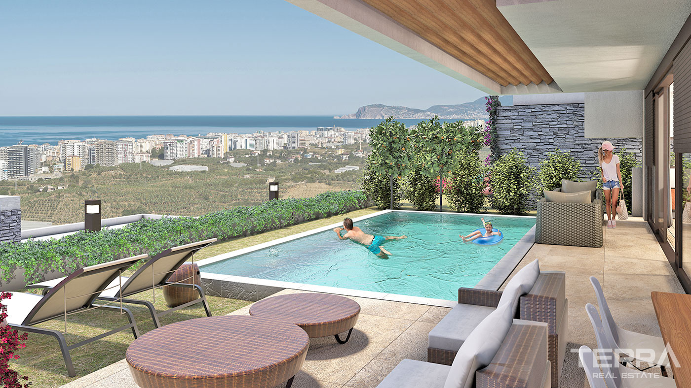 Infinity Villas – Sea View Villas for Sale in Alanya, Kargıcak, Turkey - 63436