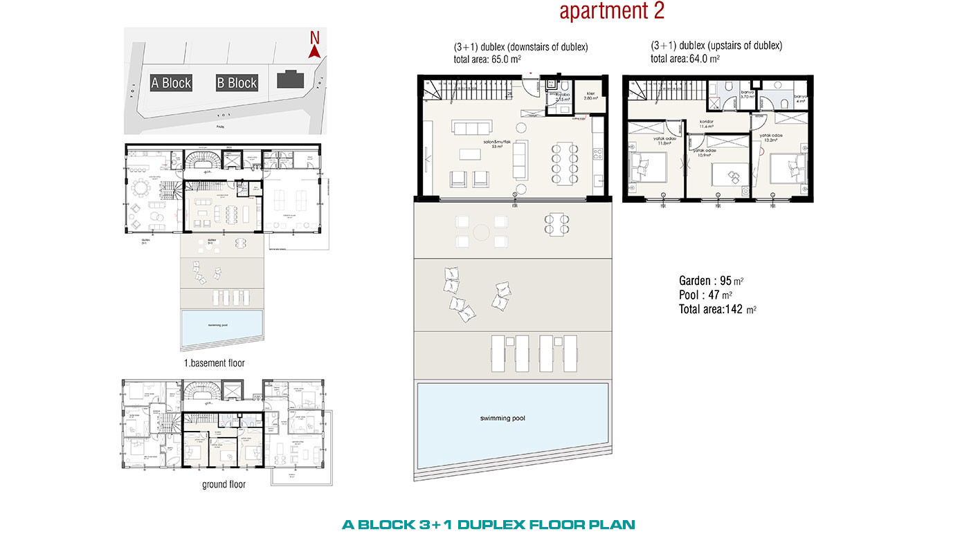 Nowoczesne apartamenty z panoramicznym widokiem na morze i zamek w Alanyi - 55310