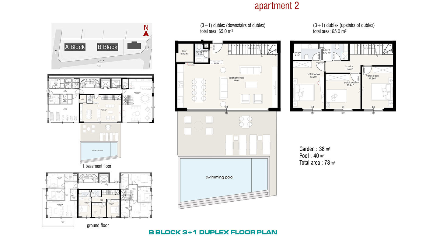 Nowoczesne apartamenty z panoramicznym widokiem na morze i zamek w Alanyi - 55323