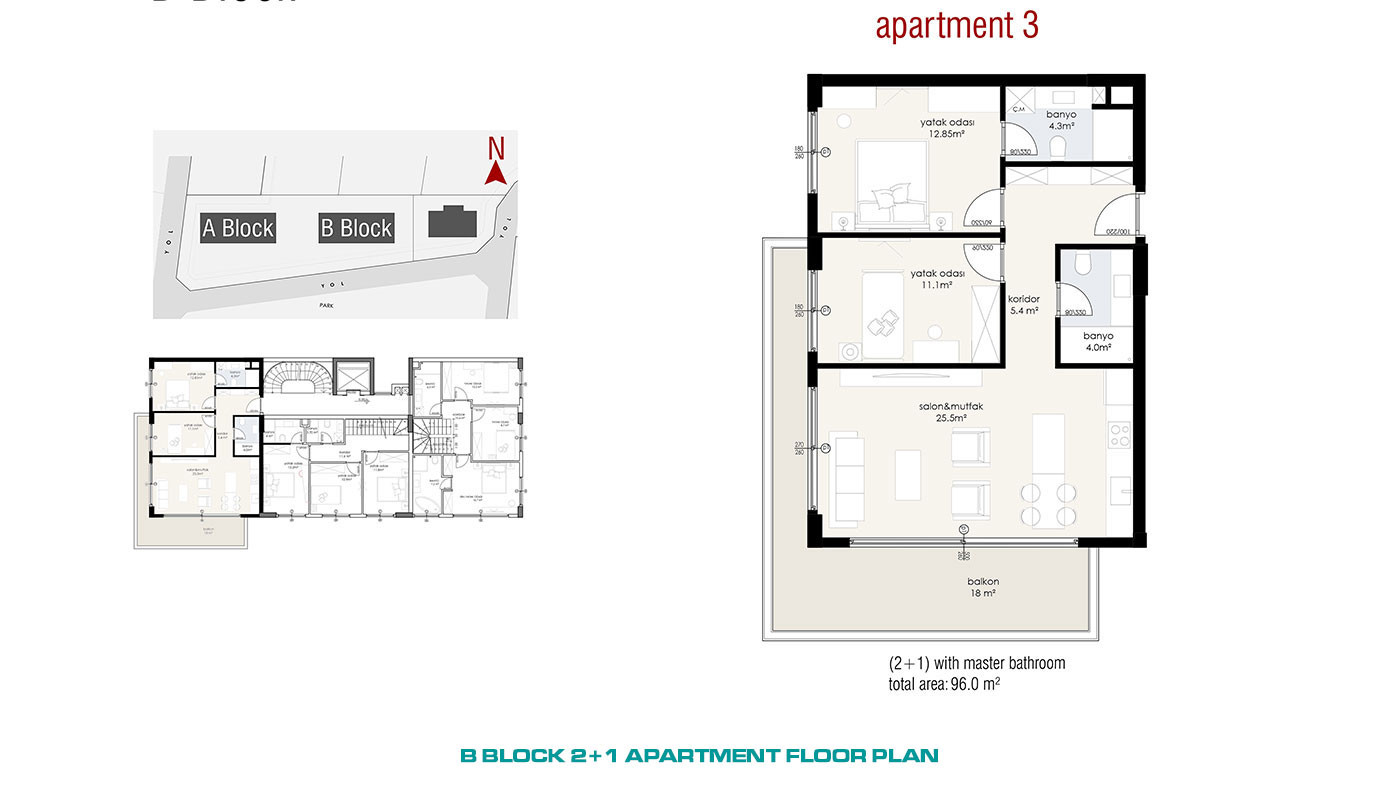 Nowoczesne apartamenty z panoramicznym widokiem na morze i zamek w Alanyi - 55324