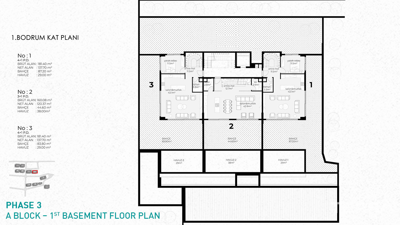 Nowoczesne apartamenty z panoramicznym widokiem na morze i zamek w Alanyi - 101282
