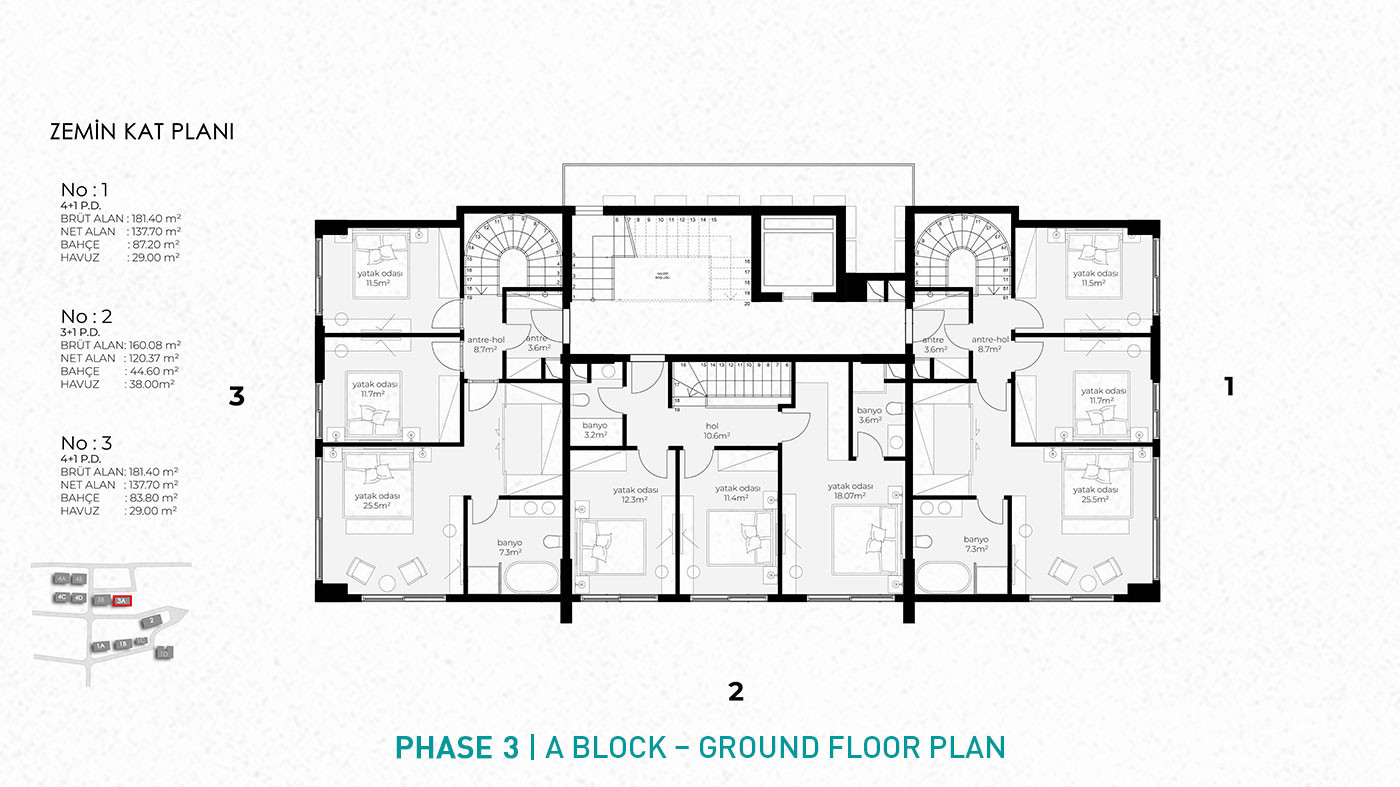 Nowoczesne apartamenty z panoramicznym widokiem na morze i zamek w Alanyi - 101284
