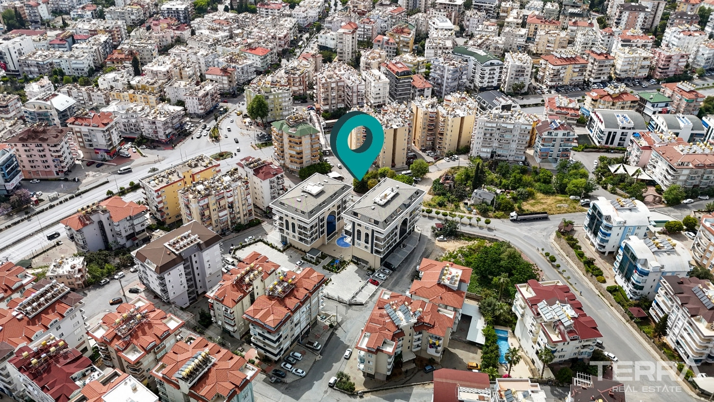 Centrally Located Luxury Apartments with Rich Amenities in Alanya - 99540