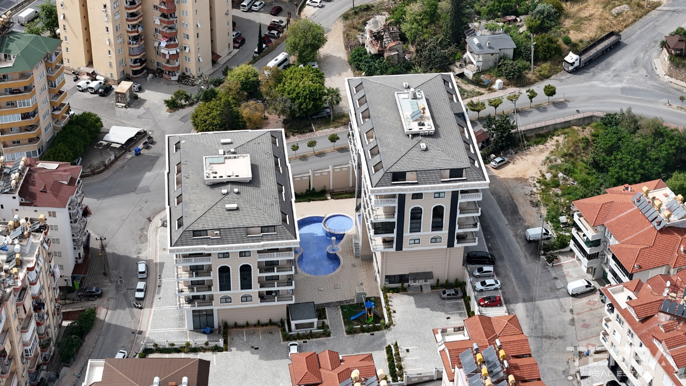 Centrally Located Luxury Apartments with Rich Amenities in Alanya - 99542