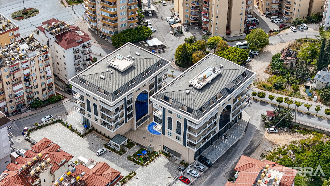 Centrally Located Luxury Apartments with Rich Amenities in Alanya - 99544