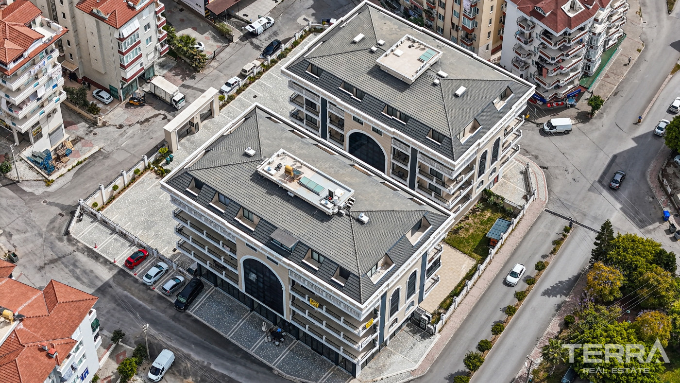 Centrally Located Luxury Apartments with Rich Amenities in Alanya - 99543