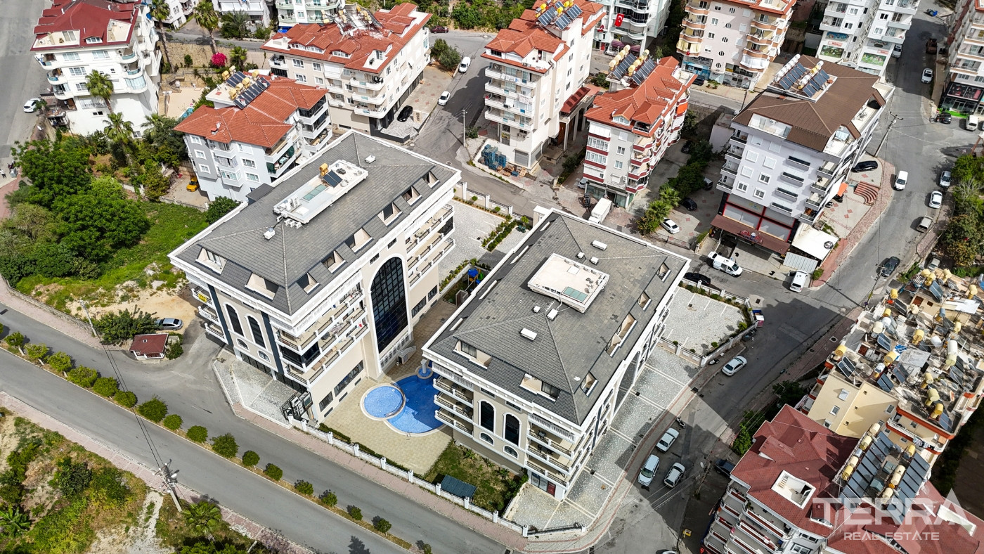 Centrally Located Luxury Apartments with Rich Amenities in Alanya - 99546