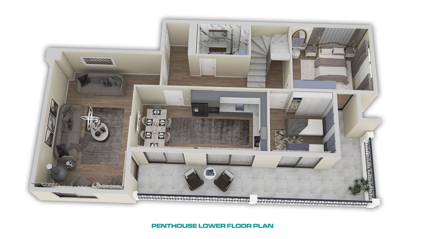 Centrally Located Luxury Apartments with Rich Amenities in Alanya - 55366