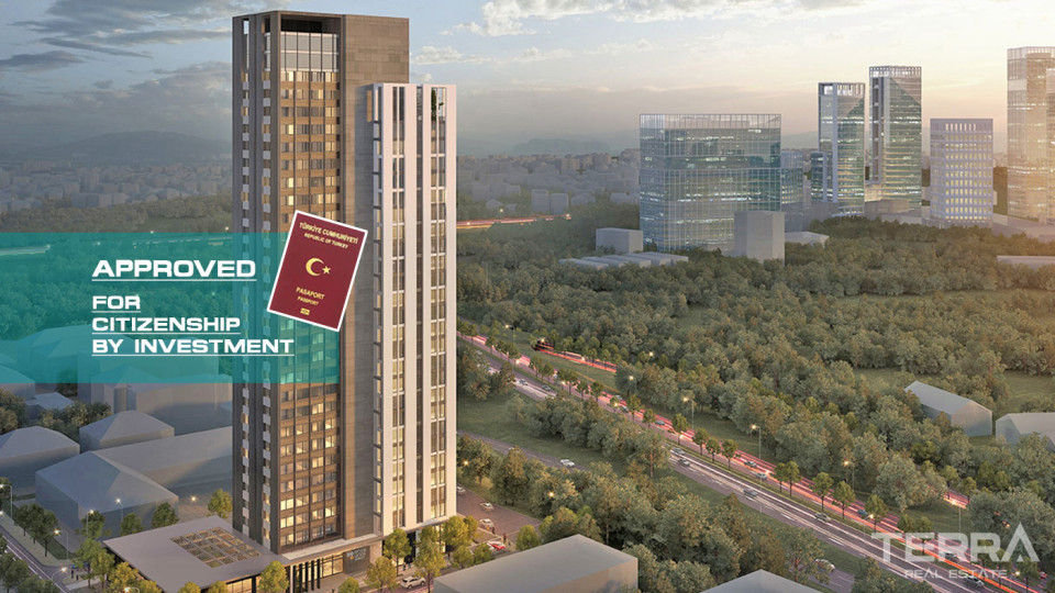 Istanbul Flats in Roya Nova Residence with Hotel Concept in Ümraniye