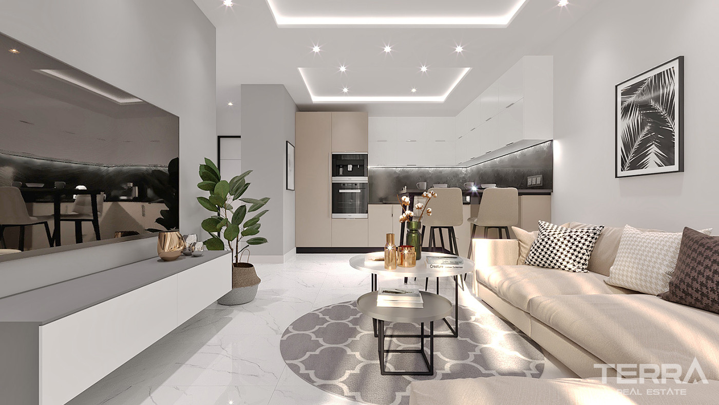Apartments with Top Amenities at Alaiye Boutique Residence in Alanya - 56500