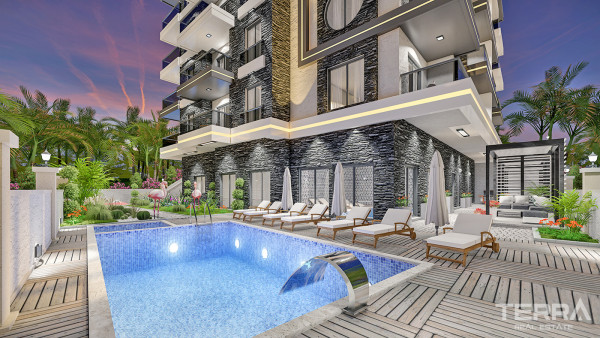 Apartments with Top Amenities at Alaiye Boutique Residence in Alanya