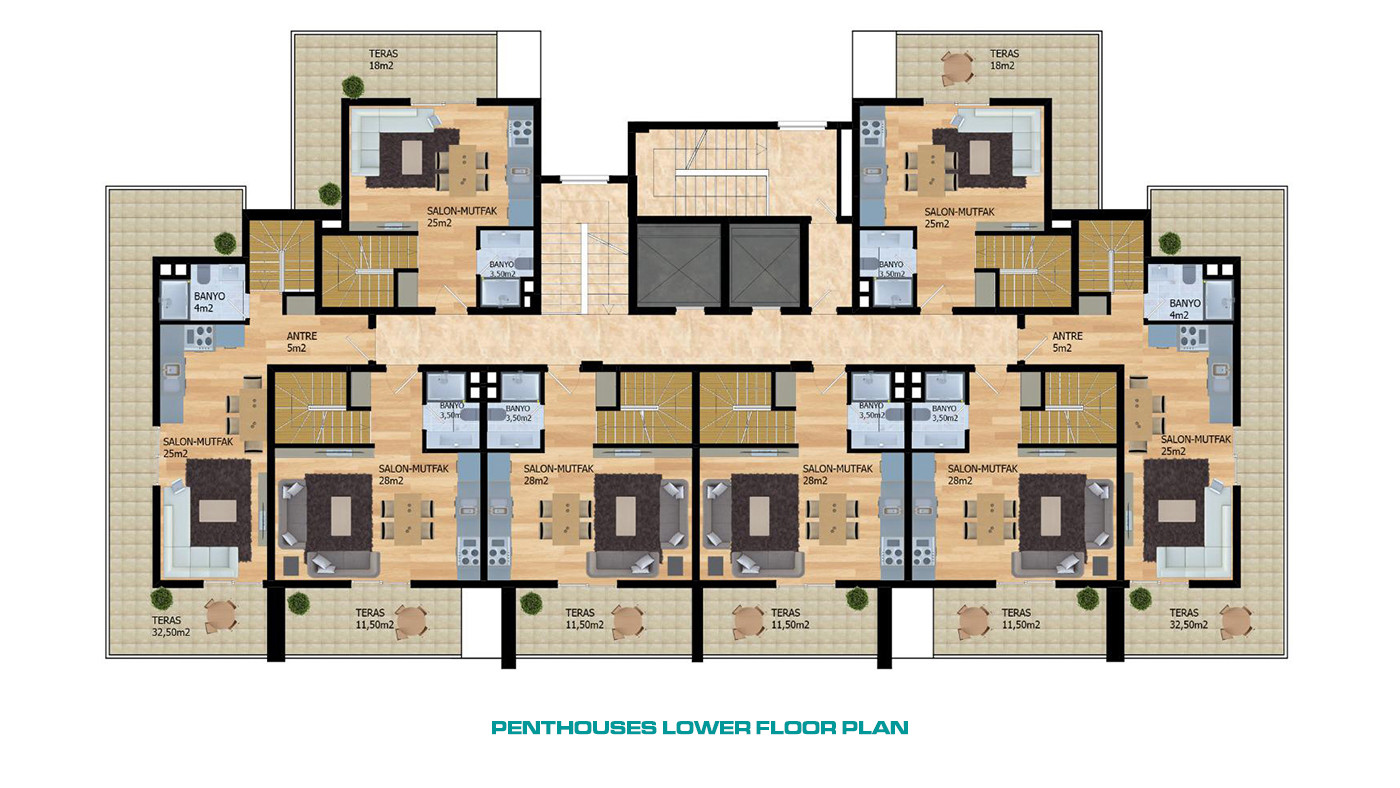 Apartments with Facilities in Alanya, Avsallar at Affordable Prices - 56528