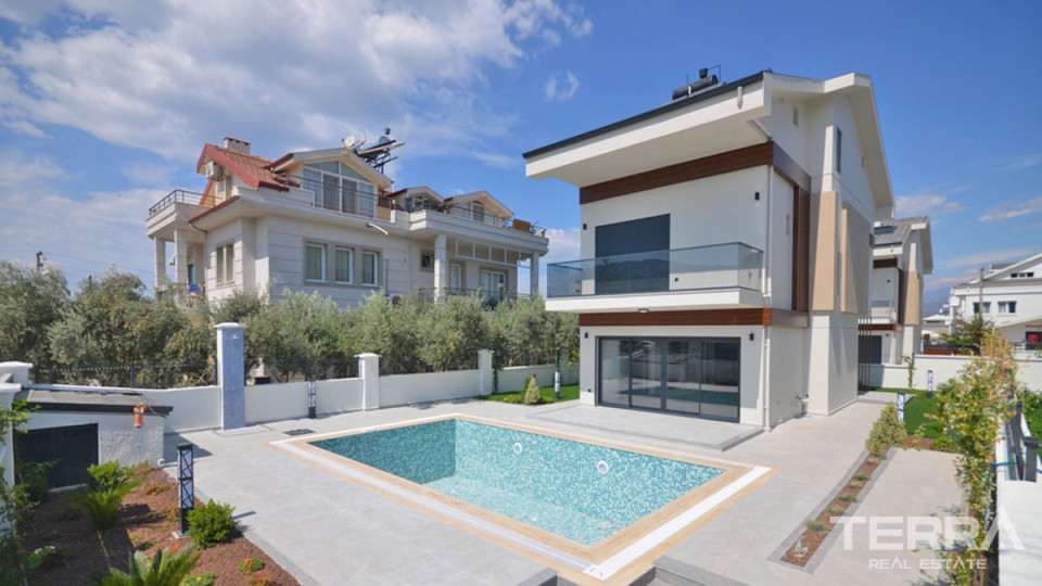 Detached Villas with Private Pool in Fethiye Town Center