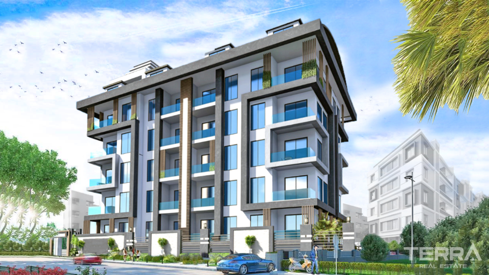 Centrally Located Invstment Apartments with Luxury Amenities in Alanya