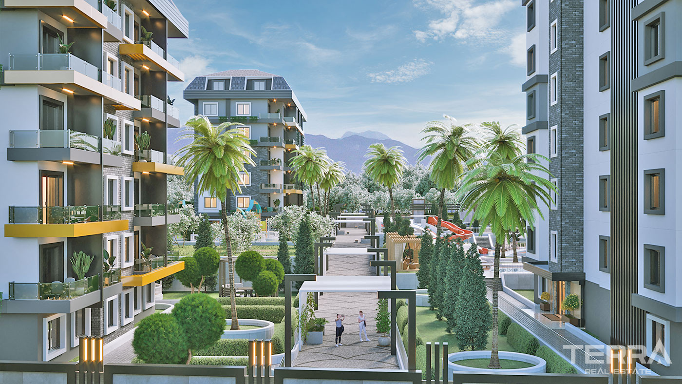 Olive Paradise Čaršija III — Apartments in Avsallar, Alanya, Turkey - 56867