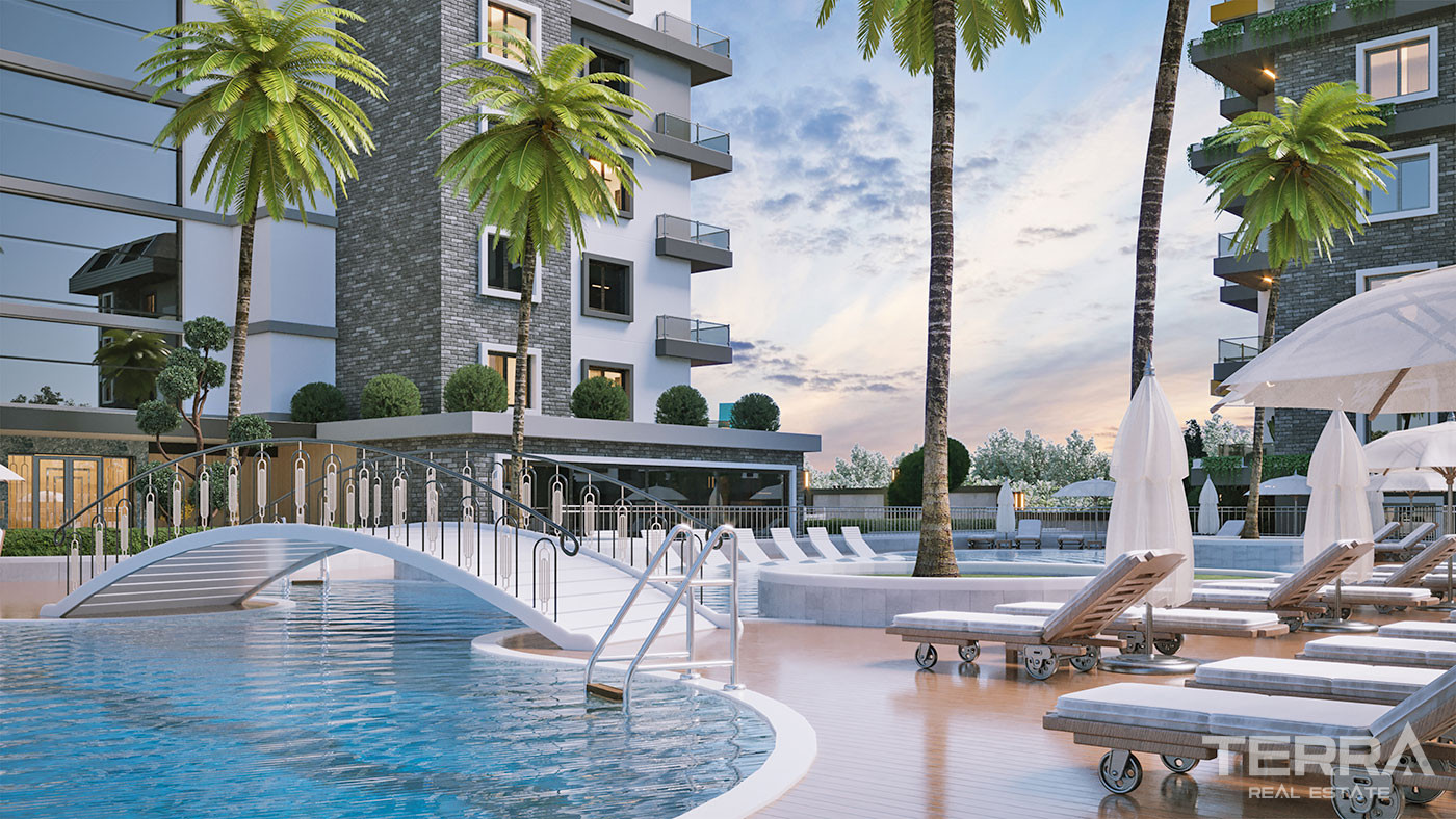 Olive Paradise Čaršija III — Apartments in Avsallar, Alanya, Turkey - 56871