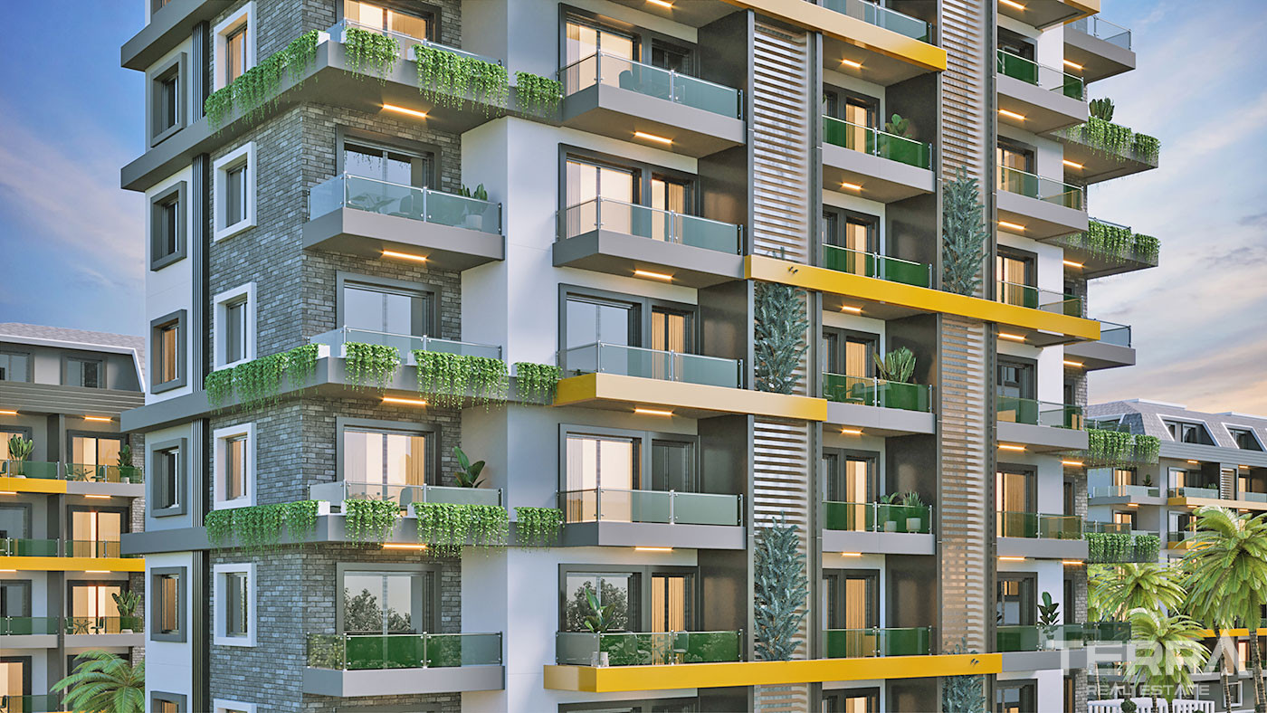 Olive Paradise Čaršija III — Apartments in Avsallar, Alanya, Turkey - 56874