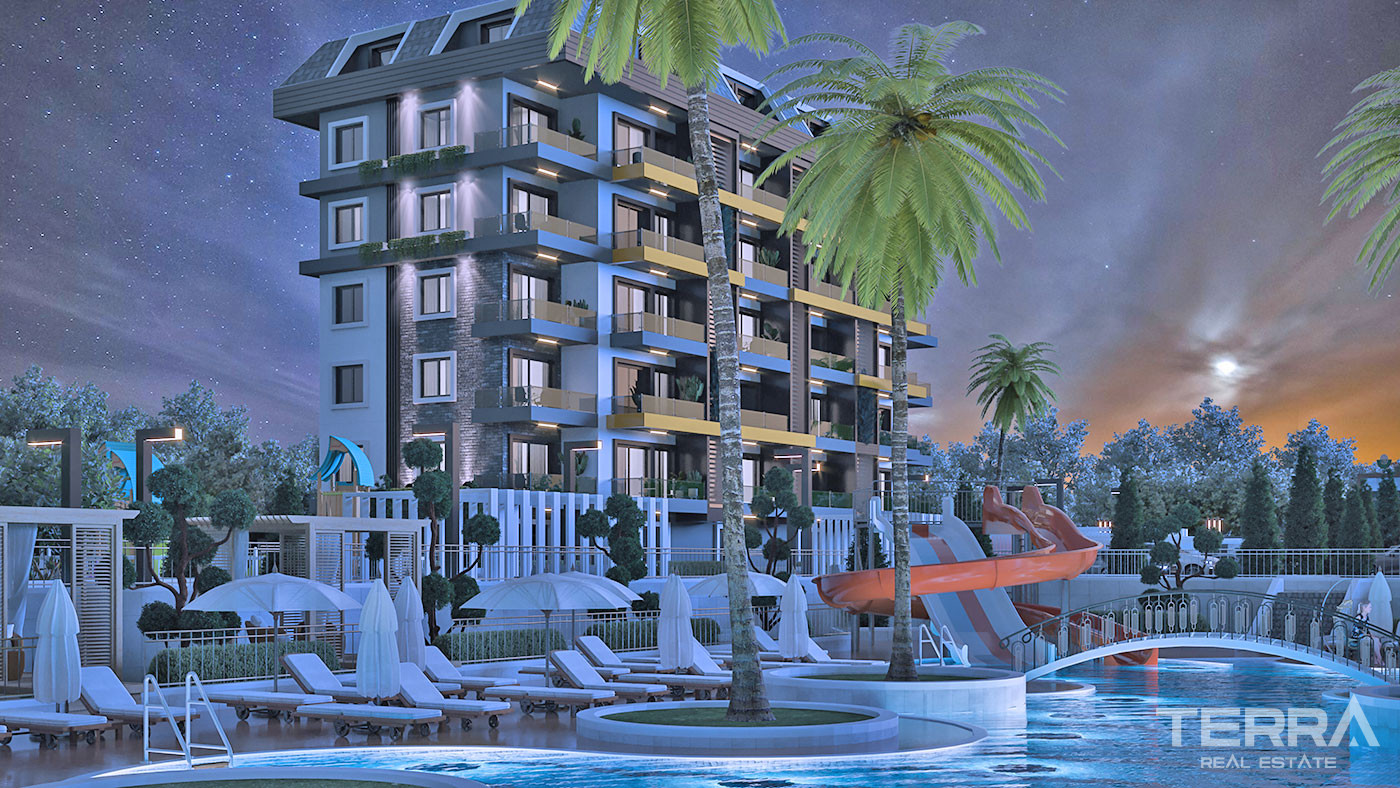 Olive Paradise Čaršija III — Apartments in Avsallar, Alanya, Turkey - 56886