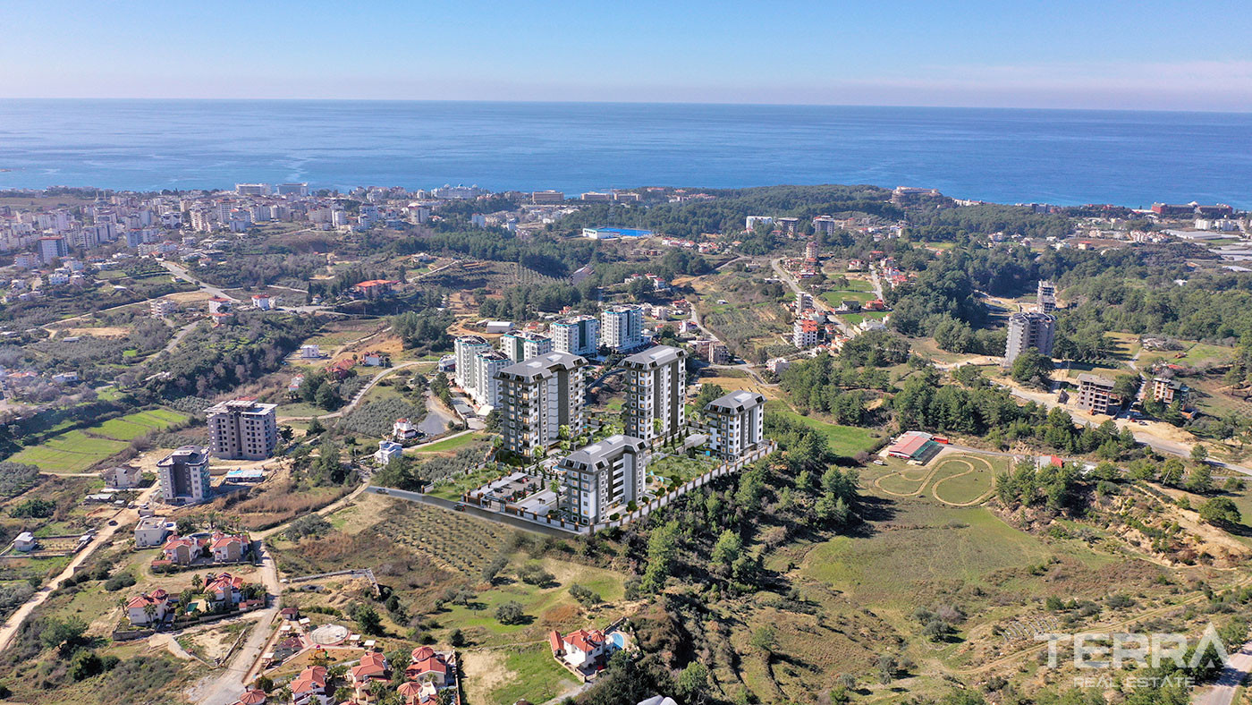 Olive Paradise Čaršija III — Apartments in Avsallar, Alanya, Turkey - 56895