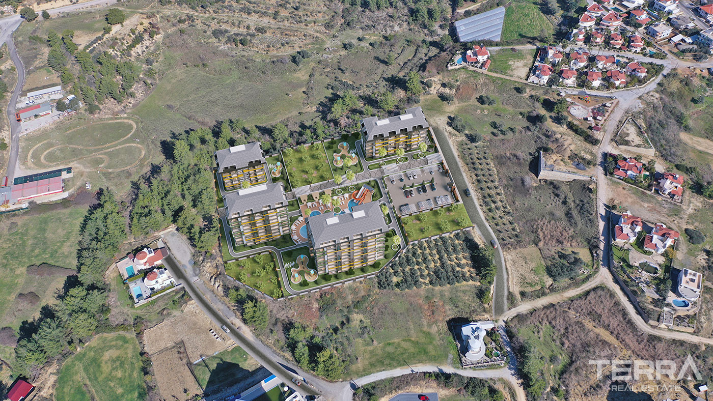 Olive Paradise Čaršija III — Apartments in Avsallar, Alanya, Turkey - 56900