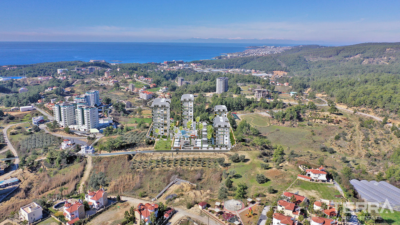 Olive Paradise Čaršija III — Apartments in Avsallar, Alanya, Turkey - 56902