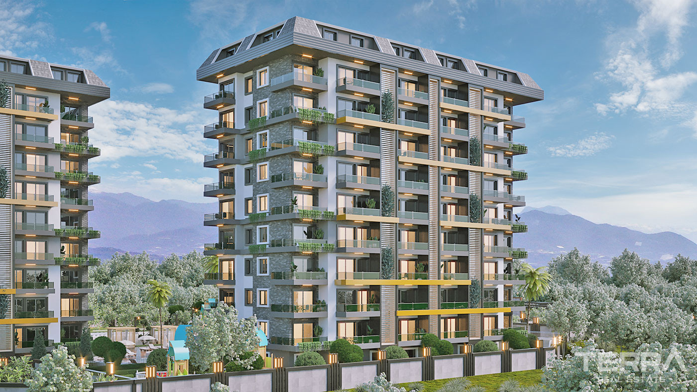 Olive Paradise Čaršija III — Apartments in Avsallar, Alanya, Turkey - 56911