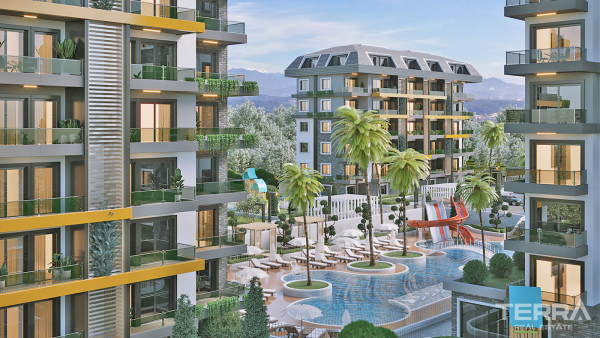 Olive Paradise Čaršija III — Apartments in Avsallar, Alanya, Turkey