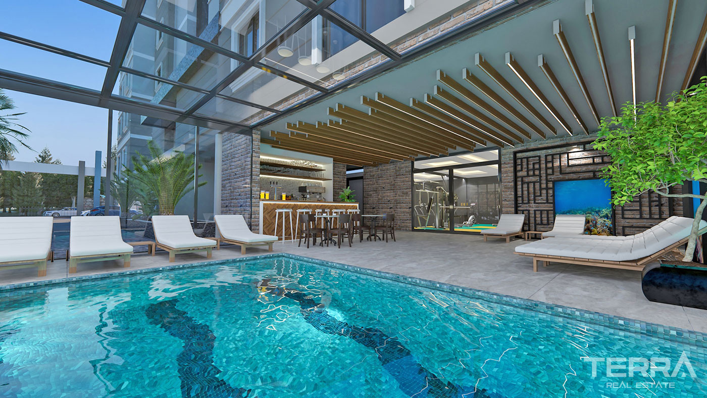 Bargain Apartments Close to the Sandy Beach in Demirtaş, Alanya - 57358