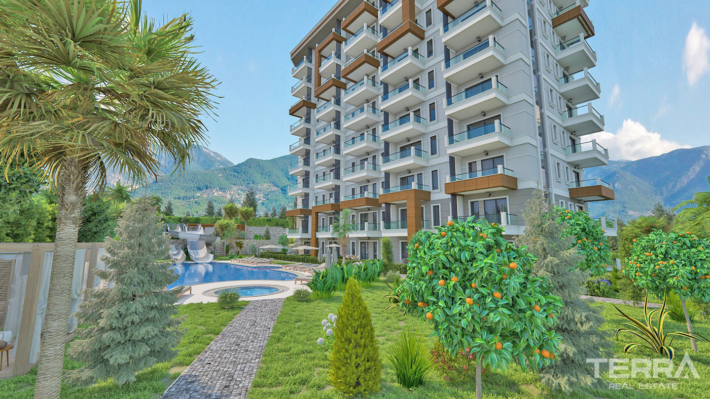 Bargain Apartments Close to the Sandy Beach in Demirtaş, Alanya - 57379