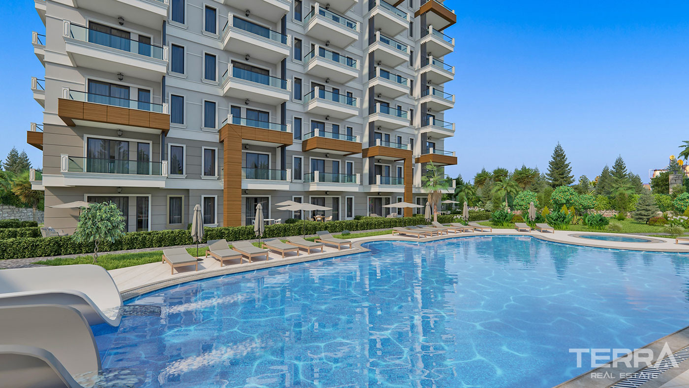 Bargain Apartments Close to the Sandy Beach in Demirtaş, Alanya - 57382
