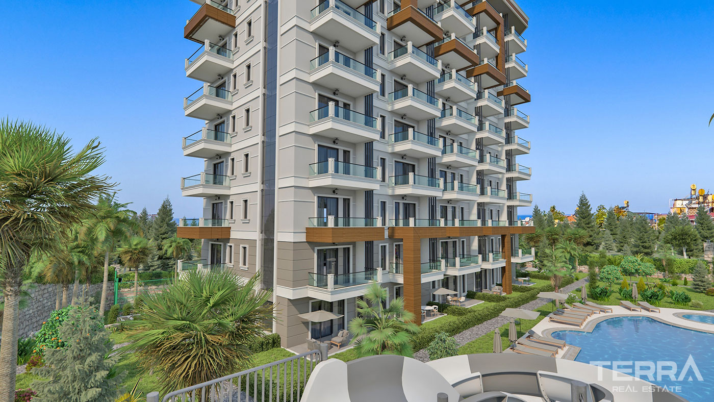 Bargain Apartments Close to the Sandy Beach in Demirtaş, Alanya - 57383