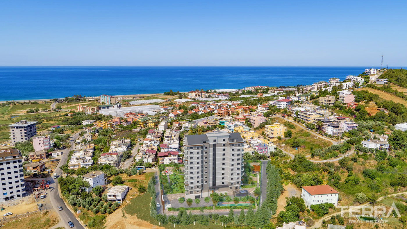 Bargain Apartments Close to the Sandy Beach in Demirtaş, Alanya - 57387