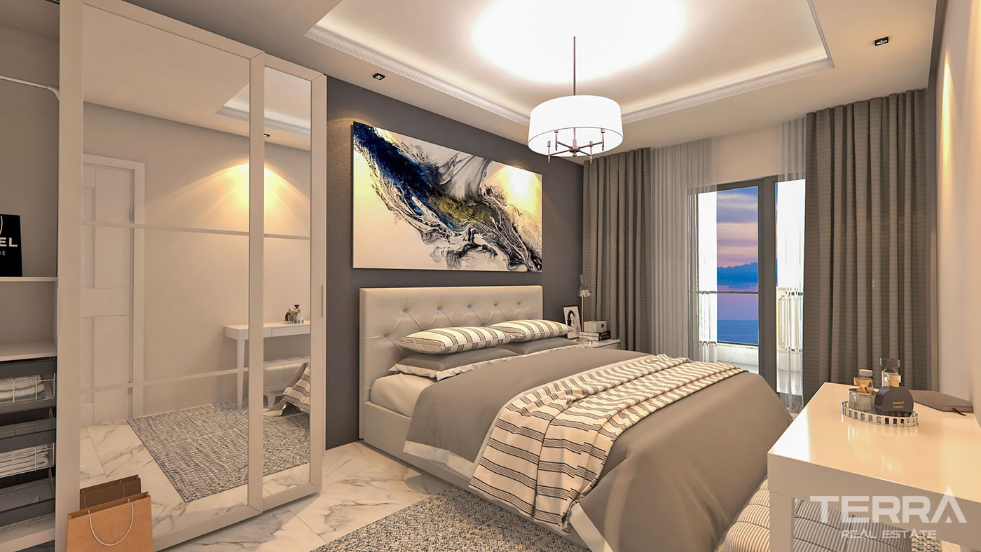 Bargain Apartments Close to the Sandy Beach in Demirtaş, Alanya - 57408