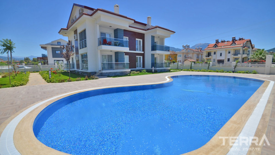Investment Apartment with Shared Swimming pool in Fethiye Center