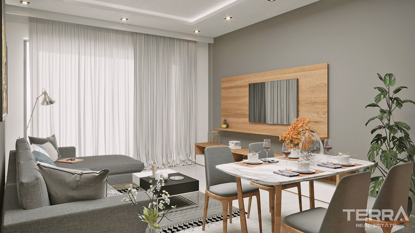 Sea View Apartments in Alanya Avsallar with 5-Star Amenities - 57638
