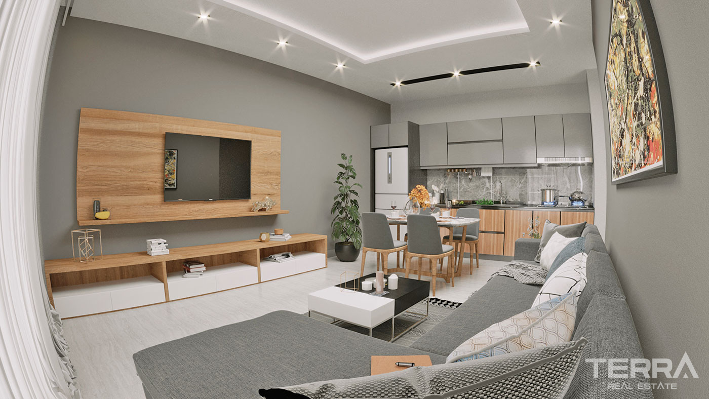 Sea View Apartments in Alanya Avsallar with 5-Star Amenities - 57639