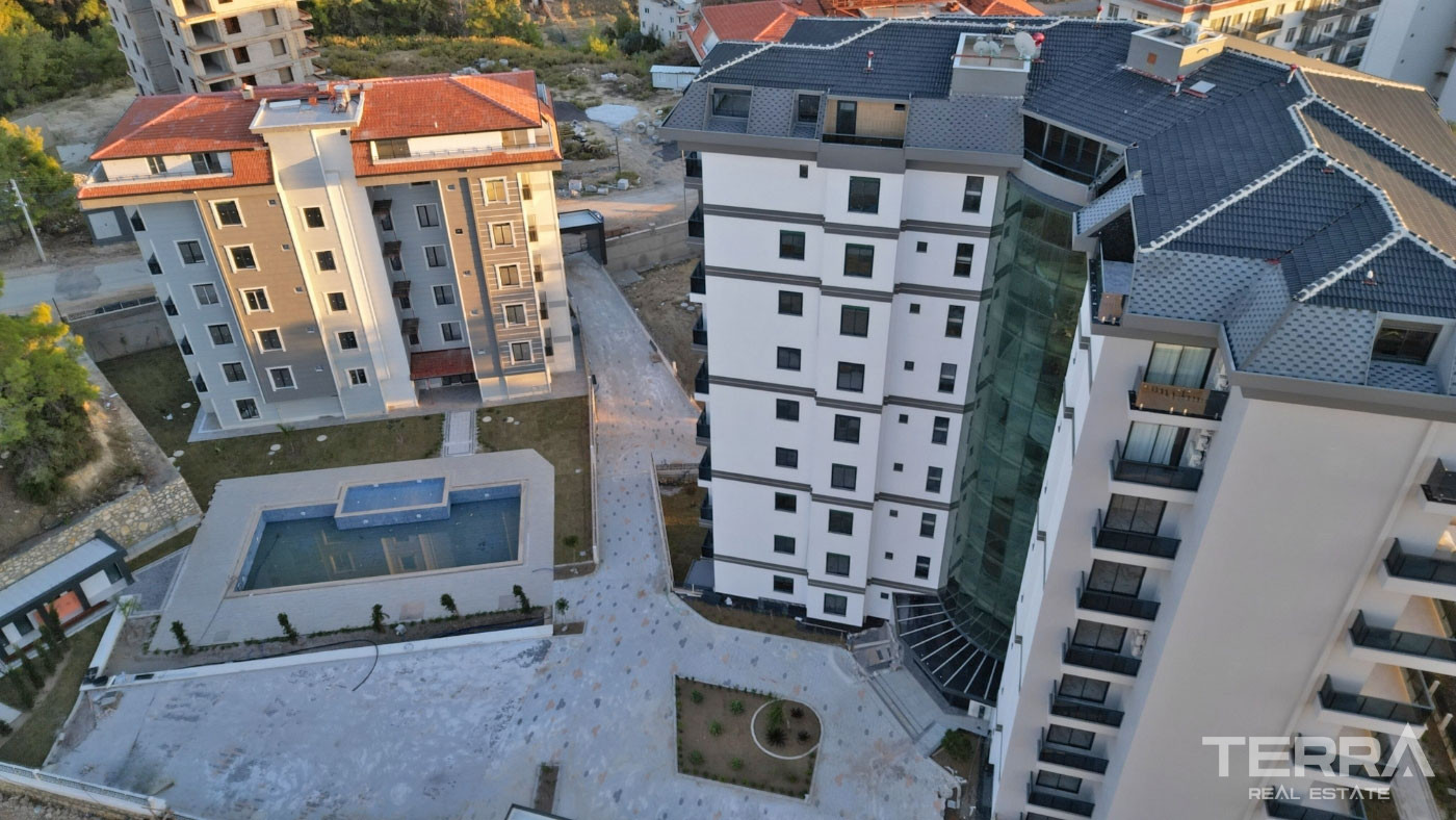 Sea View Apartments in Alanya Avsallar with 5-Star Amenities - 99510