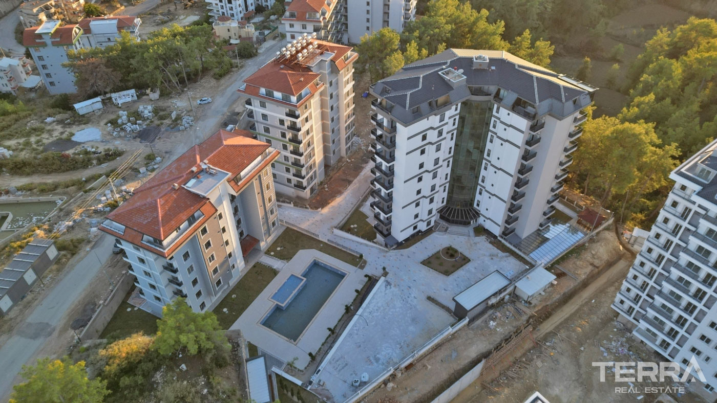 Sea View Apartments in Alanya Avsallar with 5-Star Amenities - 99512