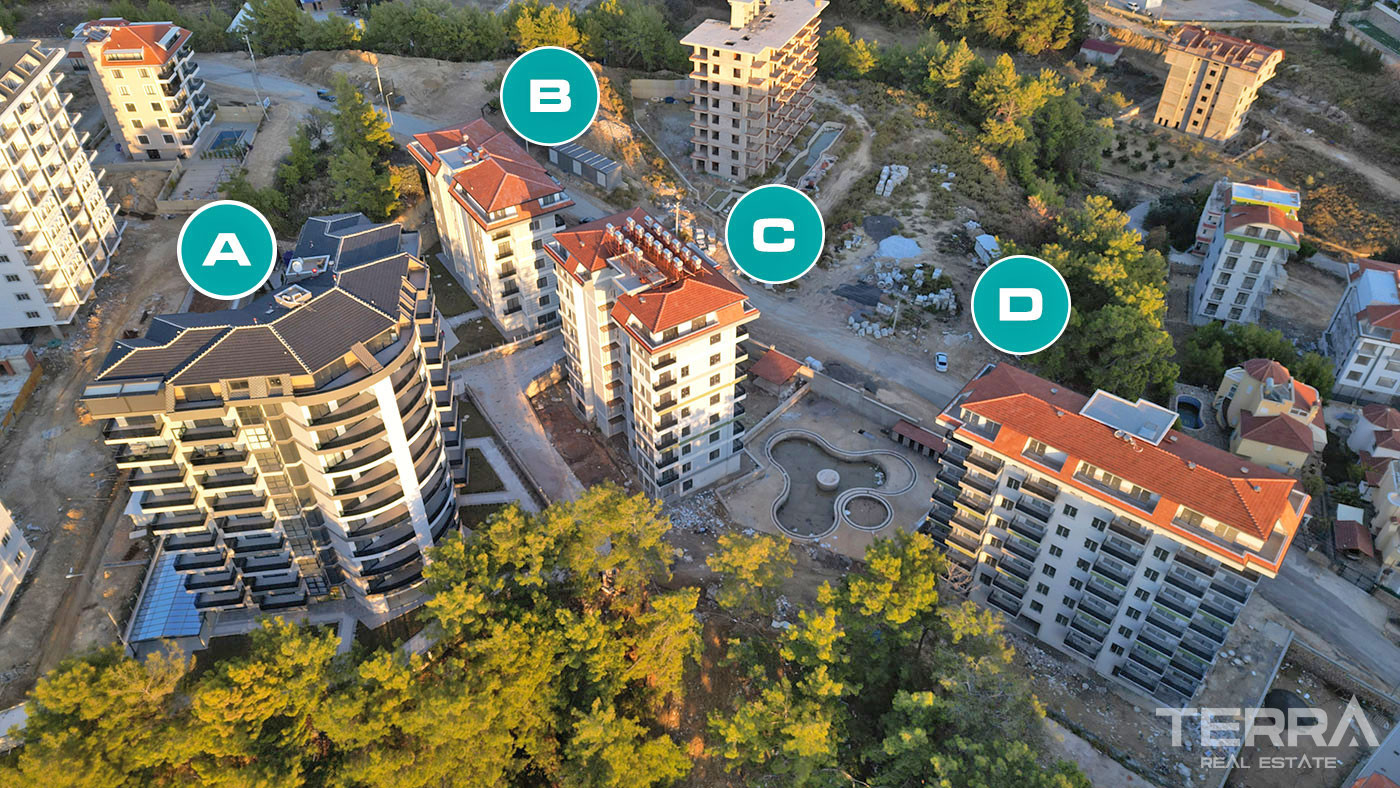 Sea View Apartments in Alanya Avsallar with 5-Star Amenities - 99513
